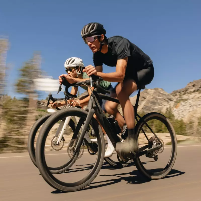 Bici da corsa su strada